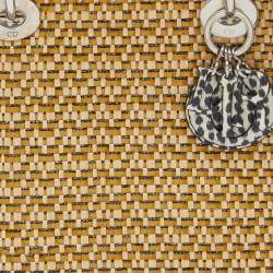 Pre Owned Dior Beige/Monochrome Woven Straw and Watersnake Medium Lady Dior Tote