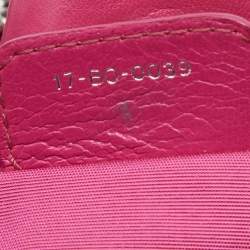 Pre Owned Dior Pink Cannage Leather Le Trente Hobo