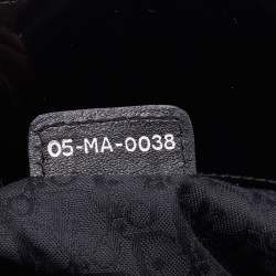 Pre Owned Dior Black Cannage Patent Leather Large Lady Dior Tote