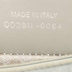 Pre Owned Dior Light Blue Satin Limited Edition 0109 Corset Ballet Hobo