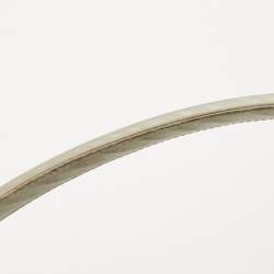 Pre Owned Dior Light Blue Satin Limited Edition 0109 Corset Ballet Hobo