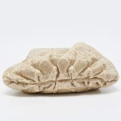 Pre Owned Dior Dusty Ivory Cannage Dream Bucket Bag