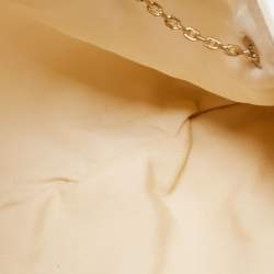 Pre Owned Dior Dusty Ivory Cannage Dream Bucket Bag