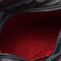 Dior Black Cannage Leather Medium Lady Dior Tote