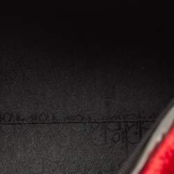 Pre Owned Dior Multicolor Leopard Print Calfhair, Velvet and Patent Leather Gambler Dice Bag