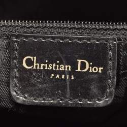 Pre Owned Dior Multicolor Leopard Print Calfhair, Velvet and Patent Leather Gambler Dice Bag