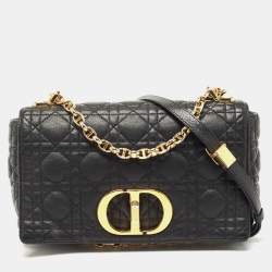 Christian Dior Diorissimo D Charm Pochette - Black Shoulder Bags, Handbags  - CHR179157