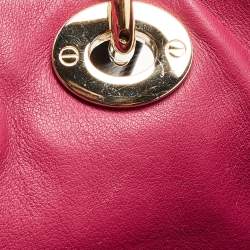 Pre Owned Dior Black Leather Medium Diorissimo Tote