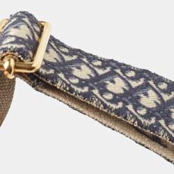 Pre Owned Dior Black Leather Large Bobby Shoulder Bag