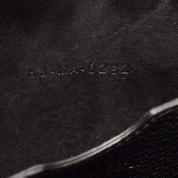 Pre Owned Dior Black Leather Large Bobby Shoulder Bag