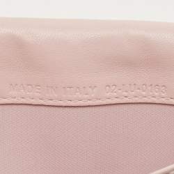 Pre Owned Dior Purple Cannage Leather Bifold Continental Wallet