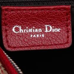 Pre Owned Dior Multicolor Oblique Canvas and Leather Trotter Rasta Bowler Bag