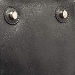 Pre Owned Dior Black Cannage Leather Le Trente Shoulder Bag