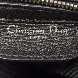 Pre Owned Dior Black Cannage Leather Le Trente Shoulder Bag