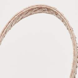 Dior Ombre Pink Python Medium Lady Dior Tote