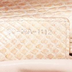 Dior Ombre Pink Python Medium Lady Dior Tote