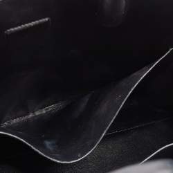 Pre Owned Dior Black Leather Large Diorever Tote