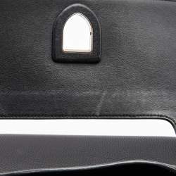 Pre Owned Dior Black Leather Large Diorever Tote