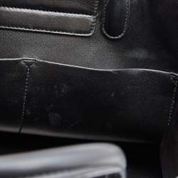 Pre Owned Dior Black Leather Large Diorever Tote