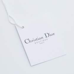 Pre Owned Dior Beige Patent Leather Diorama Wallet on Chain