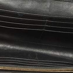Pre Owned Dior Black Leather Diorama Wallet on Chain