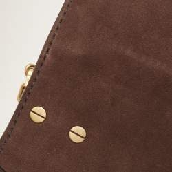 Pre Owned Dior Copper Leather J’adior Flap Shoulder Bag                