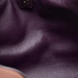 Pre Owned Dior Old Rose Leather Large Diorissimo Shopper Tote