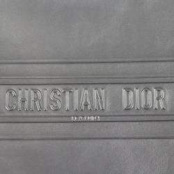 Dior Black Leather Strip Pouch