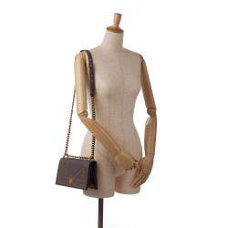 Pre Owned Dior Grey Diorama Crossbody Bag