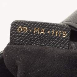 Dior Black Leather Mini Saddle Bag