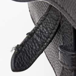 Pre Owned Dior Black Leather Gallop Backpack