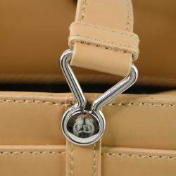 Pre Owned Dior Brown/Green Oblique Canvas Trotter Tote Bag