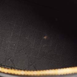 Dior Black Cannage Patent Leather Medium Lady Dior Tote