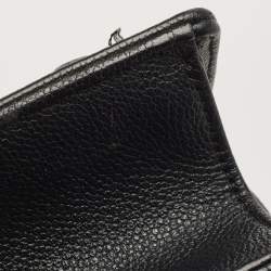 Pre Owned Dior Black Leather Medium Diorama Flap Shoulder Bag