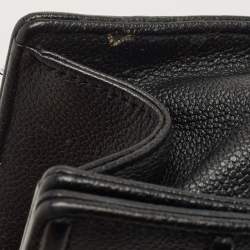 Pre Owned Dior Black Leather Medium Diorama Flap Shoulder Bag