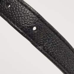Pre Owned Dior Black Leather Medium Diorama Flap Shoulder Bag