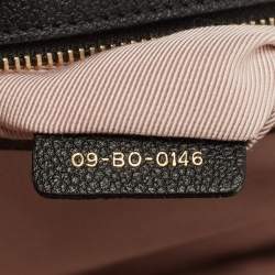 Pre Owned Dior Black Leather Medium Diorama Flap Shoulder Bag