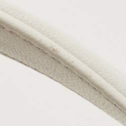 Pre Owned Dior  White Quilted Leather Medium Miss Dior Promenade Shoulder Bag