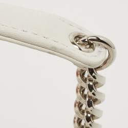 Pre Owned Dior  White Quilted Leather Medium Miss Dior Promenade Shoulder Bag