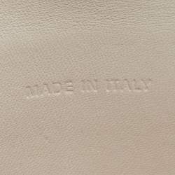 Pre Owned Dior  White Quilted Leather Medium Miss Dior Promenade Shoulder Bag