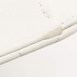 Pre Owned Dior  White Quilted Leather Medium Miss Dior Promenade Shoulder Bag