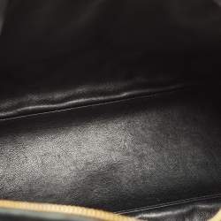 Pre Owned Dior Black Cannage Leather Soft Lady Dior Tote