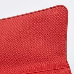 Pre Owned Dior Red/Black Fabric Hardcore Crystals Shoulder Bag