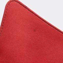 Pre Owned Dior Red/Black Fabric Hardcore Crystals Shoulder Bag