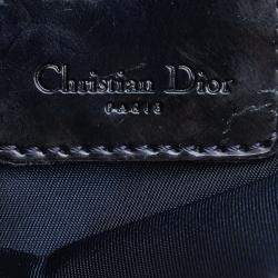 Pre Owned Dior Blue Speedway Double Saddle