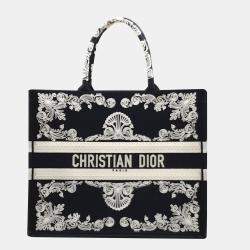 Cloth travel bag Dior Navy in Cloth - 31822178