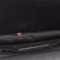 Pre Owned Dior Black Cannage Patent Leather Lady Dior Clutch