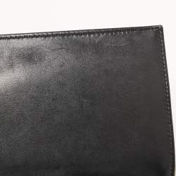 Pre Owned Dior Black Cannage Patent Leather Lady Dior Clutch