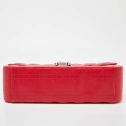 Pre Owned Dior Tri Color Cannage Leather Large Miss Dior Shoulder Bag