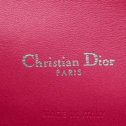 Pre Owned Dior Tri Color Cannage Leather Large Miss Dior Shoulder Bag